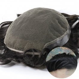 Wholesale OCT Mens Toupee in Stock Natural 
