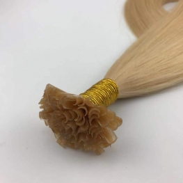 Dark blonde #24 Indian hair hair products Brazil hair U Tip extension in stock 