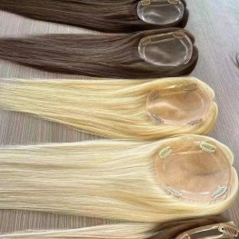 18inch Silk Base Human Hair Topper