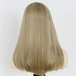 European Human Hair Silicone Medical Wigs for Alopecia and Cancer Patients 