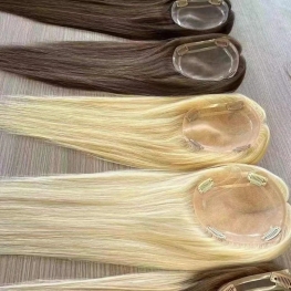 Silk Woman Hair Topper European Hair